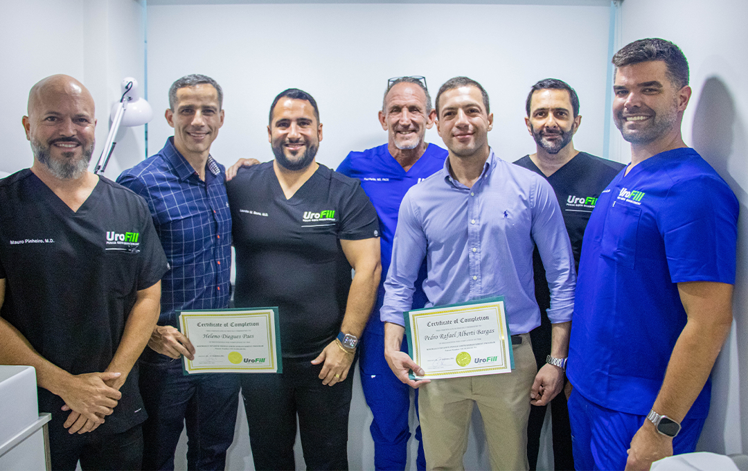 UroFill® certifica novos urologistas no Brasil